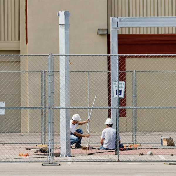 how long can i rent the temporary fence for my construction site or event in Magnolia